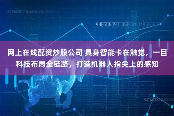 网上在线配资炒股公司 具身智能卡在触觉,一目科技布局全链路,打造机器人指尖上的感知